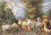 BRUEGHEL, Jan the Elder The Animals Entering the Ark  fggf oil painting picture wholesale